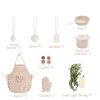 Stylish Cream Modern Kitchen Playset for Kids, Great Gift for Boys&Girls