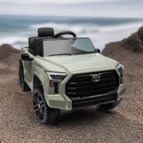 Officially Licensed Toyota Tundra Pickup,electric Pickup car ride on for kid, 12V electric ride on toy,2.4G W/Parents Remote Control,electric car for