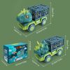 Large Dinosaur Inertia Transport Toy Car Children's Truck Christmas Birthday Gift; Dinosaur Play Set For Boys And Girls