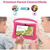 Kids Tablet Education Toddler Tablet 7inch Study Tablet 1G RAM16G ROM Or 2GB RAM32G ROM , Safety Eye Protection Screen, Dual Camera , Games, Parental